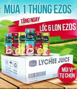 Buy 1 box of EZOS and get 6 free cans of any flavor