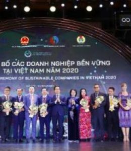 SASCO tiếp tục Dẫn đầu doanh nghiệp phát triển bền vững Việt Nam năm 2020